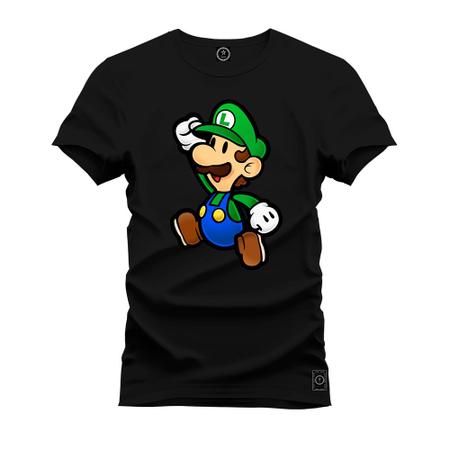 Imagem de Camiseta Premium T-Shirt Algodão Estampada Unissex Luis Comico