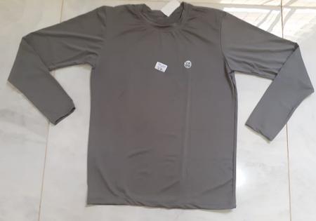 Imagem de Camiseta Proteção Solar Uv 50 Cinza Tecido Gelado Térmica