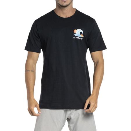 Imagem de Camiseta Quiksilver Ocean Bed WT23 Masculina Preto