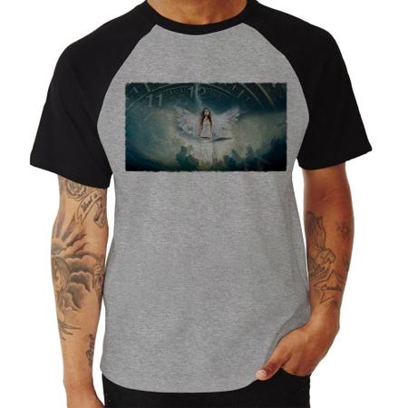 Imagem de Camiseta Raglan Anjo do tempo - Foca na Moda