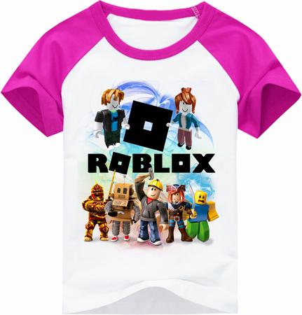 Crianças Meninas Anime Roblox Impressão De Manga Curta O Pescoço Vestido De  Renda Crianças Casual Verão Rainbow Vestidos