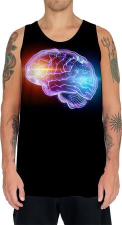 Camiseta Regata Cérebro Inteligência Mental Psicologia HD 11 - Enjoy Shop Imagem de Camiseta Regata Cérebro Inteligência Mental Psicologia HD 11