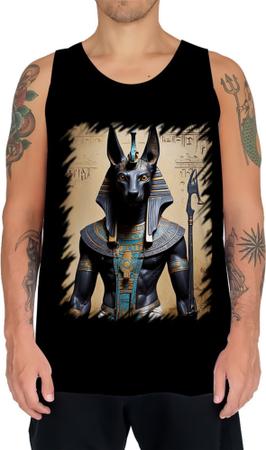 Imagem de Camiseta Regata Deus Egípcio Anubis Mortos 4