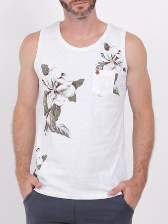 camisa regata floral