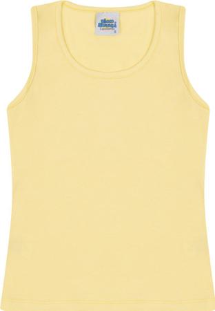 Camiseta regata sem mangas para meninas de 8 a 12 anos e meninas de 6  meses, Branco, 8 Anos