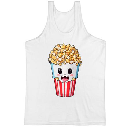 Imagem de Camiseta Regata Pipoca cinema feliz