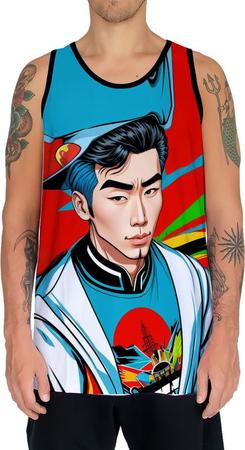 Imagem de Camiseta Regata Tshirt K-pop Moda Coreana Pop Art Ásia 8