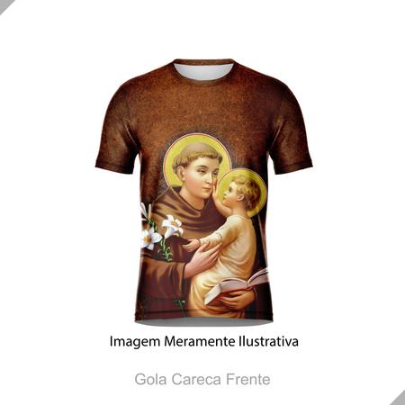 Camiseta infantil religião santo antonio