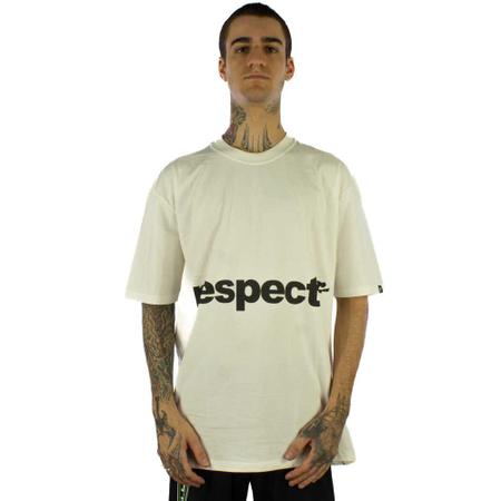 Imagem de Camiseta Respect Logo Escrito Off-White