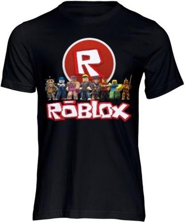 Camiseta Infantil Roblox Com Nome E Idade - Qualquer Cor!