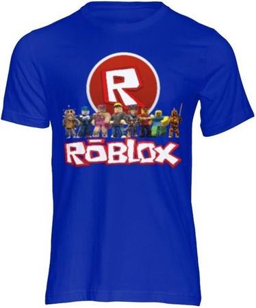 Camiseta Infantil Roblox - Camisa Infantil Desenho 100% Algodão