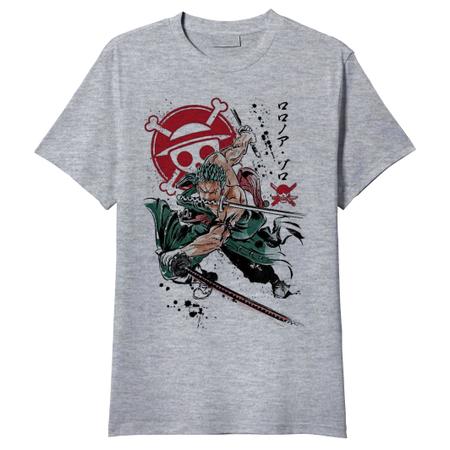 Camiseta T-Shirt Anime One Piece Family Zoro Luffy - Art Sete - Camiseta  Feminina - Magazine Luiza