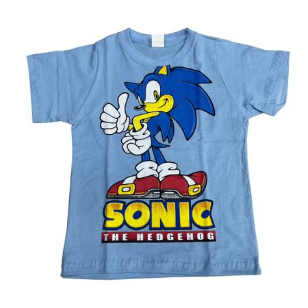 Camiseta de Personagem Sonic