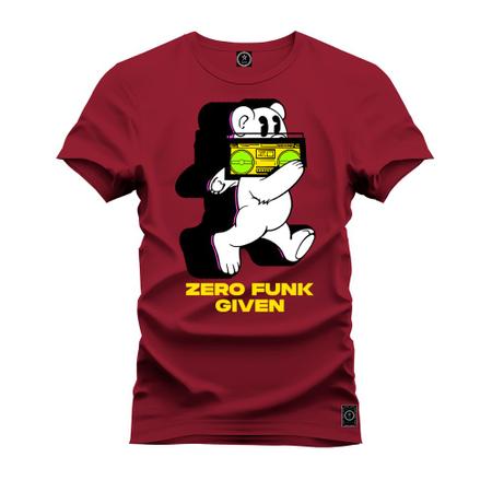 Imagem de Camiseta T-Shirt Algodão 100% Algodão Zero Funk