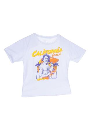 Imagem de Camiseta T-Shirt Einstein Califórnia Branco Mini Us