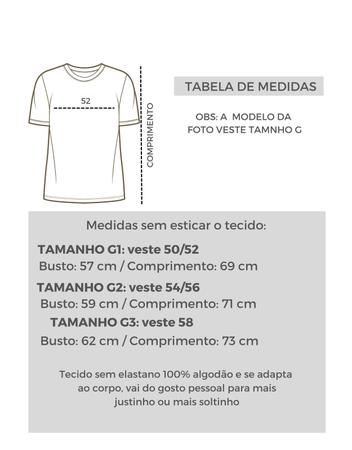 Camiseta Feminina Plus Size De Algodão Seja O Seu Padrão De Beleza