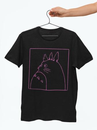Camiseta T Shirt Meu Amigo Totoro Algodao Studio Ghibli Unissex Masu Store Camiseta Feminina Magazine Luiza