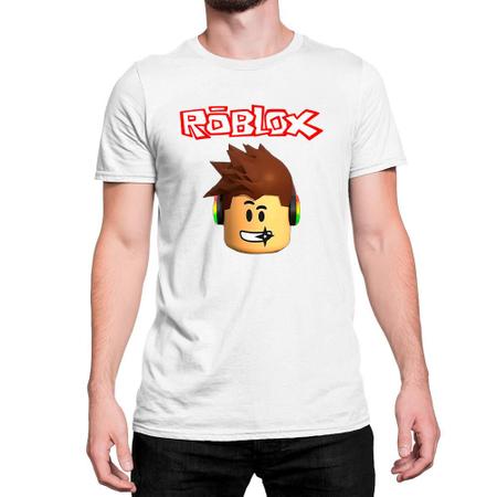 Camisa Roblox Game Jogo 100% Algodão Personagem Skin Player