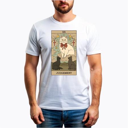 Imagem de Camiseta - Tarot Gatos - Julgamento