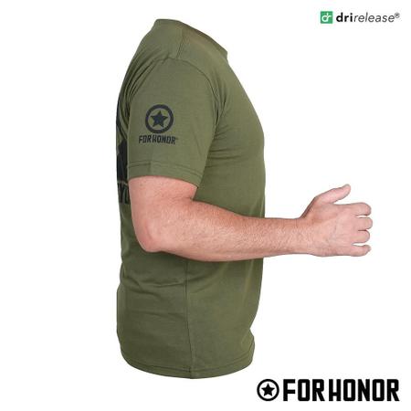 CAMISETA TÁTICA VERDE - UaiFardas