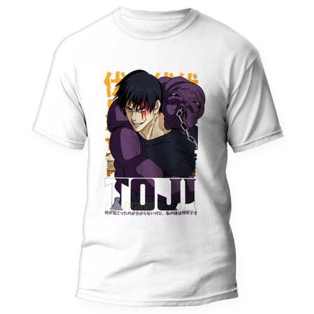 Imagem de Camiseta Toji Fushiguro Anime Jujutsu Kaisen Unissex