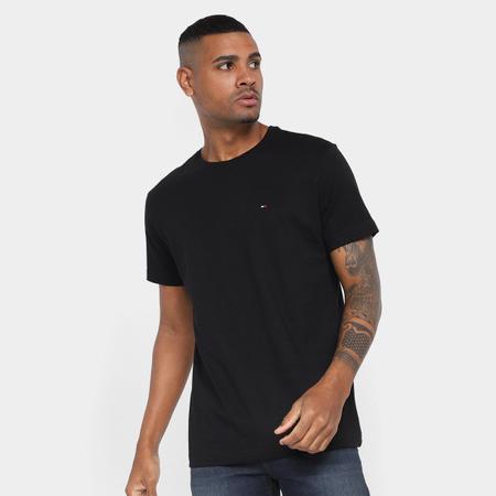 Camiseta Tommy Hilfiger Básica Masculina - Camiseta Masculina