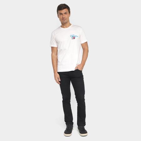 Camiseta Tommy Hilfiger Logo Masculina - Camiseta Masculina - Magazine Luiza