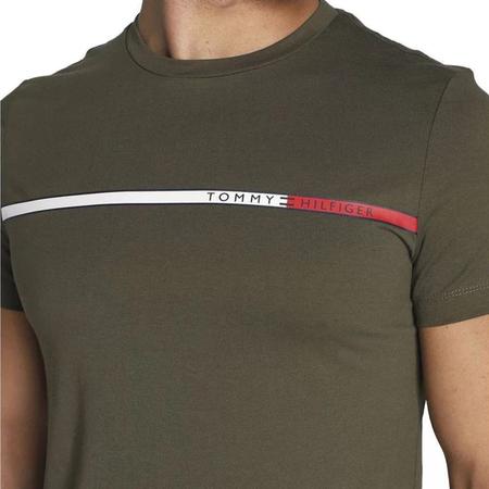 Camiseta Tommy Hilfiger Ab Two Tone Hilfiger Masculina Tommy