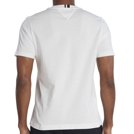Camiseta Tommy Hilfiger Moderno Logo Bordado Branca - Camiseta Masculina -  Magazine Luiza