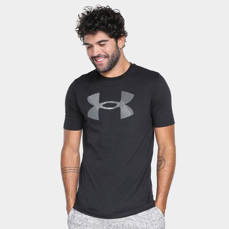 Camiseta Under Armour Big Logo Fill Masculina Camisa e Camiseta Esportiva Magazine Luiza