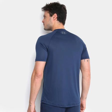 Imagem de Camiseta Under Armour Tech 2.0 Masculina - Azul Marinho