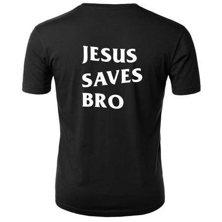 Imagem de Camiseta Unissex Confortavel Jesus Saves Bro