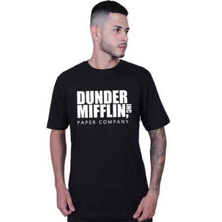 Camiseta Unissex Dunder Mifflin Paper Company - Lafre - Camiseta Feminina -  Magazine Luiza