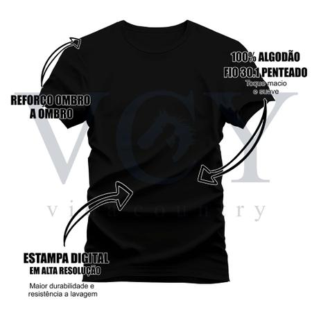 Imagem de Camiseta Unissex Mácia Confortável Estampada Xbota