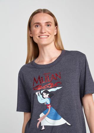 Camiseta Unissex Regular Em Malha Mulan Hering Camiseta Feminina Magazine Luiza