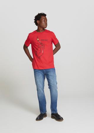 Imagem de Camiseta Unissex Regular Em Malha Red Guy