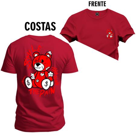 Imagem de Camiseta Unissex T-Shirt Premium The Pain Frente Costas