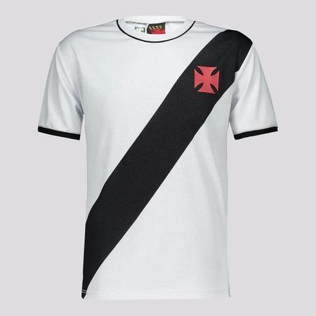 Camiseta vasco caravel infantil branca - BRAZILINE Imagem de Camiseta vasco caravel infantil branca