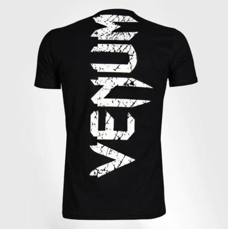 Imagem de Camiseta Venum Giant Preto e Branco Original MMA