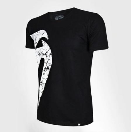 Imagem de Camiseta Venum Giant Preto e Branco Original MMA