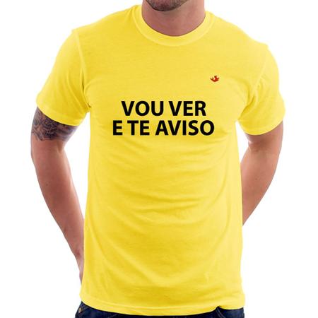 Imagem de Camiseta Vou ver e te falo - Foca na Moda