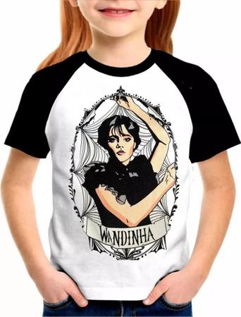 Camiseta Adulta Wandinha 2 MCDVMSéries e Filmes COD-0721-MC-ADULTO