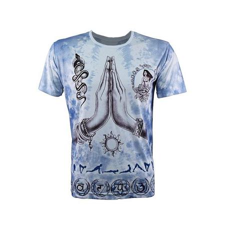 Camiseta Yoga Mãos que Oram Meditação Om - Indiana - Outros Moda e  Acessórios - Magazine Luiza