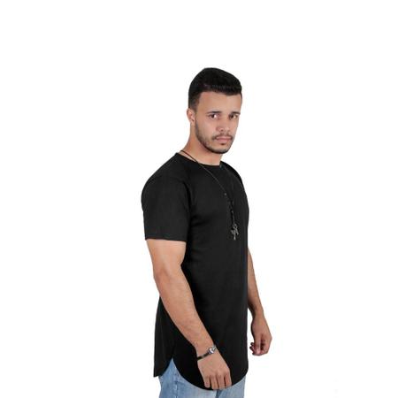 Camisa oversized best sale longline masculina