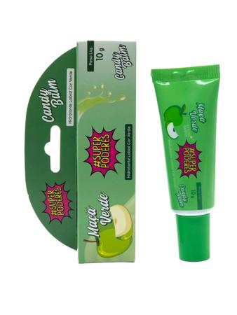 Imagem de Candy Balm Maça Verde Hidratante Labial 1Un - Super Poderes