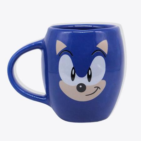 Caneca Sonic O Filme Sonic The Hedgehog Ouriço Correndo