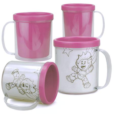 Caneca Acrílica 300m para Colorir - 25 unidades - TUDOPRAFOTO Imagem de Caneca Acrílica 300m para Colorir - 25 unidades