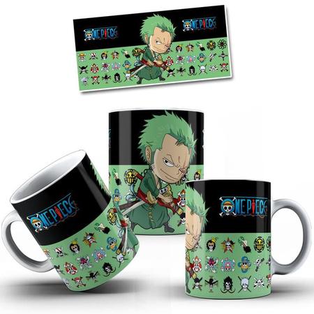 Caneca Anime One Piece Luffy chibi Vários Personagens - TackoSC - Caneca -  Magazine Luiza