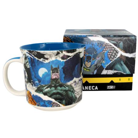 Imagem de Caneca Batman Cerâmica 350ml + Caixinha Multiuso Oficial DC