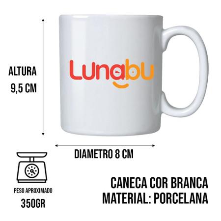 Caneca Anime Boruto Logo Personagens Interior E Alça Branca